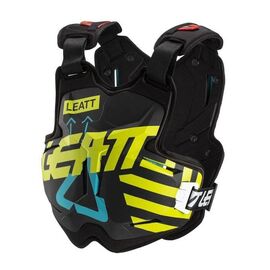 Защита панцирь Leatt Chest Protector 2.5 ROX Black/Lime 2019, изображение  - НаВелосипеде.рф