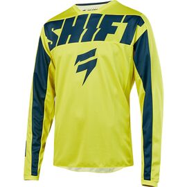 Велоджерси Shift White York Jersey, желто-синий 2019, 21707-079-2X, Вариант УТ-00104481: Размер: L , изображение  - НаВелосипеде.рф