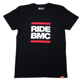 Футболка BMC "BMC RIDE", черная, 212200, Вариант УТ-00111880: Размер: L, изображение  - НаВелосипеде.рф