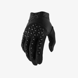 Велоперчатки 100% Airmatic Glove Black/Charcoal, 2018, 10012-057-12, Вариант УТ-00115600: Размер: L, изображение  - НаВелосипеде.рф