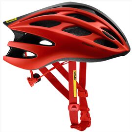 Каска велосипедная MAVIC COSMIC ULTIMATE II'18, красный-черный, 401927, Вариант УТ-00112257: Размер: М (Обхват головы 54-59см), изображение  - НаВелосипеде.рф