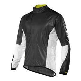 Куртка велосипедная MAVIC Cosmic Pro H2O, черная, 369599, Вариант УТ-00112723: Размер: L, изображение  - НаВелосипеде.рф