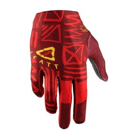 Велоперчатки Leatt DBX 1.0 GripR Glove Ruby 2019, 6019033532, Вариант УТ-00120882: Размер: M, изображение  - НаВелосипеде.рф