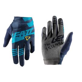 Велоперчатки Leatt DBX 1.0 GripR Glove, синие, 2019, 6019033521, Вариант УТ-00120881: Размер: L, изображение  - НаВелосипеде.рф