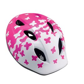 Велошлем детский Met Buddy Pink Butterflies Unisize 2019, Вариант УТ-00120934: Размер: 46-53 см, изображение  - НаВелосипеде.рф