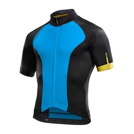 Веломайка короткий рукав MAVIC COSMIC ELITE, синий/черный, 393368, Вариант УТ-00112904: Размер: S, изображение  - НаВелосипеде.рф
