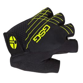 Велоперчатки GSG Lycra Gloves, неоновые желтые, 2018, 12180-06-L, Вариант УТ-00073940: Размер: L (25.4 см), изображение  - НаВелосипеде.рф