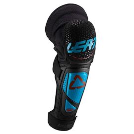 Велонаколенники Leatt 3DF Knee & Shin Guard Hybrid EXT, Fuel/Black, 2019, 5019400732, Вариант УТ-00104215: Размер: L/XL, изображение  - НаВелосипеде.рф