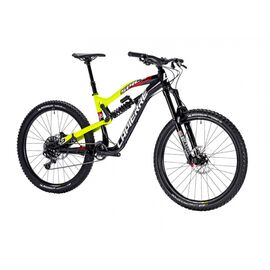 Двухподвесный велосипед МТВ Lapierre Spicy 327 2018, Вариант УТ-00103781: Рама: L 46 см (Рост 170-180 см) Цвет: черный/желтый, изображение  - НаВелосипеде.рф