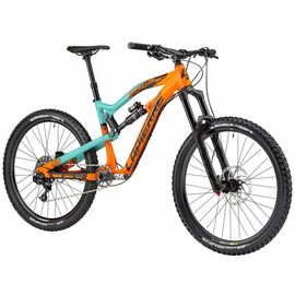 Двухподвесный велосипед МТВ Lapierre Spicy 327 2017, Вариант УТ-00103780: Рама: L 46 см (Рост 170-180 см) Цвет: оранжевый, изображение  - НаВелосипеде.рф