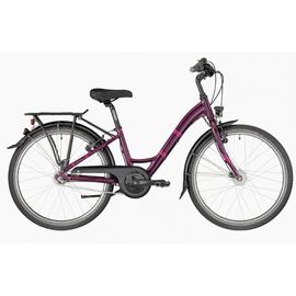 Подростковый велосипед Bergamont Belamini N3 24" 2018, Вариант УТ-00098592: Рама: XS 32 см (Рост 125-150 см) Цвет: фиолетовый, изображение  - НаВелосипеде.рф