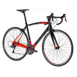 Шоссейный велосипед Lapierre Audacio 100 CP 28" 2018, Вариант УТ-00103830: Рама: L 55 см (Рост 180-190 см) Цвет: черный/красный, изображение  - НаВелосипеде.рф