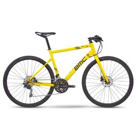 Городской велосипед MTB BMC Alpenchallenge AC02 Deore, 2017, Вариант УТ-00111717: Рама: S (Рост: 158-172см), Цвет: желтый, изображение  - НаВелосипеде.рф