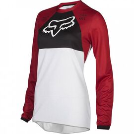 Велоджерси женская Fox 180 Mata Womens Jersey Cardinal 2019, 21758-465-XL, Вариант УТ-00109765: Размер: L , изображение  - НаВелосипеде.рф
