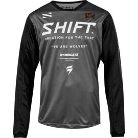 Велоджерси подростковая Shift White Muse Youth Jersey Smoke 2019, 21895-296-XL, Вариант УТ-00109769: Размер: L , изображение  - НаВелосипеде.рф