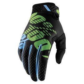 Велоперчатки 100% Ridefit Glove, черно-желтый, 2017, 10001-077-13, Вариант УТ-00104326: Размер: XL, изображение  - НаВелосипеде.рф