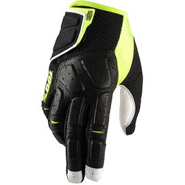 Велоперчатки 100% Simi Glove, черно-желтый, 2017, 10003-027-13, Вариант УТ-00104338: Размер: S , изображение  - НаВелосипеде.рф