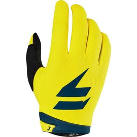 Велоперчатки Shift White Air Glove, желто-синие, 2019, 19325-079-2X, Вариант УТ-00109833: Размер: L , изображение  - НаВелосипеде.рф