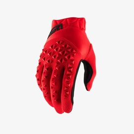 Велоперчатки 100% Airmatic Glove, красно-черный, 2018, 10012-013-07, Вариант УТ-00115613: Размер: L , изображение  - НаВелосипеде.рф