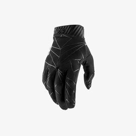 Велоперчатки 100% Ridefit Glove, Black/White, 2019, 10014-251-12, Вариант УТ-00115666: Размер: L , изображение  - НаВелосипеде.рф