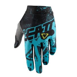 Велоперчатки Leatt GPX 1.5 GripR Glove Tech, синие, 2019, 6019033294, Вариант УТ-00121206: Размер: L , изображение  - НаВелосипеде.рф