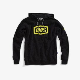 Толстовка 100% Syndicate Zip Hooded Sweatshirt, черно-желтый 2018, Вариант УТ-00120807: Размер: L , изображение  - НаВелосипеде.рф