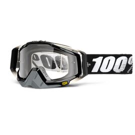 Очки велосипедные 100% Racecraft Abyss Black / Clear Lens, 50100-001-02, изображение  - НаВелосипеде.рф