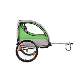 Велоприцеп для перевозки детей Eltreco VIC-1303 (BTS 10) зеленый, 004321-0863, изображение  - НаВелосипеде.рф