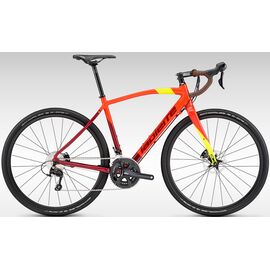 Шоссейный велосипед Lapierre Crosshill 500 28" 2017, A4615500, Вариант УТ-00080520: Рама: L 55 см (Рост 180-190 см) Цвет: Оранжевый / Вишнёвый / Жёлтый, изображение  - НаВелосипеде.рф