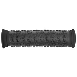 Ручки M-WAVE на руль, резиновые, цвет черный, 5-410262, изображение  - НаВелосипеде.рф