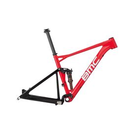 Рама велосипедная BMC Fourstroke 01 Frameset 2018, Вариант УТ-00111767: Размер: М (Рост: 168-182см), Цвет: красный, изображение  - НаВелосипеде.рф