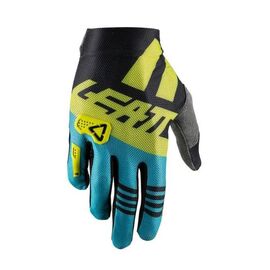 Велоперчатки Leatt GPX 2.5 X-Flow Glove, черно-желтые, 2019, 6019032193, Вариант УТ-00104010: Размер: L, изображение  - НаВелосипеде.рф