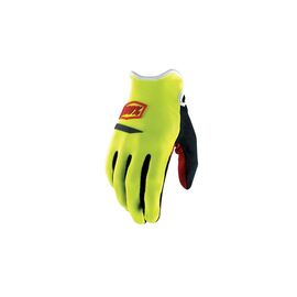 Велоперчатки 100% Ridecamp Glove, желтый, 2017, 10008-004-13, Вариант УТ-00104317: Размер: S , изображение  - НаВелосипеде.рф