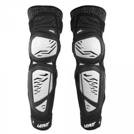 Наколенники подростковые Leatt Knee Guard EXT Junior, бело-черный, 5019400820, изображение  - НаВелосипеде.рф