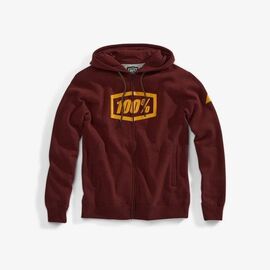 Толстовка 100% Syndicate Zip Hooded Sweatshirt Burgundy 2018, Вариант УТ-00120813: Размер: L , изображение  - НаВелосипеде.рф
