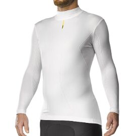 Велобелье нательное MAVIC COLD RIDE LS TEE, белый, 2018, 378015, Вариант УТ-00113067: Размер: M/L, изображение  - НаВелосипеде.рф