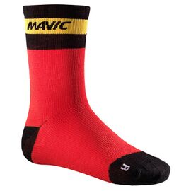 Велоноски MAVIC KSYRIUM MERINO, красный, 2018, 394131, Вариант УТ-00113103: Размер: 35/38, изображение  - НаВелосипеде.рф