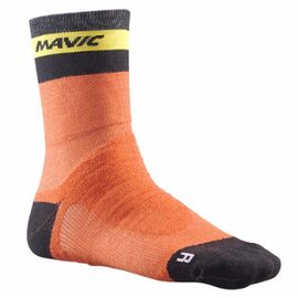 Велоноски MAVIC KSYRIUM PRO THERMO, Оранжевый, 2018, 401947, Вариант УТ-00113106: Размер: 39/42, изображение  - НаВелосипеде.рф