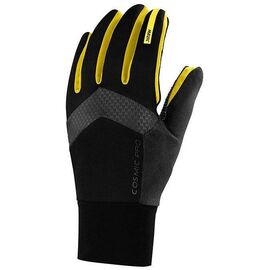 Велоперчатки MAVIC Cosmic Pro Wind Full Finge, черно-желтые, 2019, 398178, Вариант УТ-00113139: Размер: L, изображение  - НаВелосипеде.рф