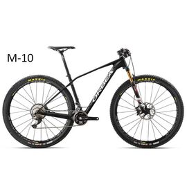 Горный велосипед Orbea ALMA 29" M10, 2017, Вариант УТ-00113506: Рама: L (Рост: 178-190 см) Цвет: Черный/серебристый, изображение  - НаВелосипеде.рф