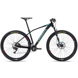 Горный велосипед Orbea ALMA 29" H10, 2017, Вариант УТ-00113501: Рама: M (Рост: 165-180 см) Цвет: Черный/зеленый, изображение  - НаВелосипеде.рф