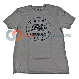 Велофутболка Fox Revealer SS Premium Tee, темно-серый 2018, 19724-572-2X, Вариант УТ-00071857: Размер: L , изображение  - НаВелосипеде.рф