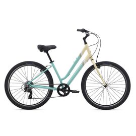Гибридный велосипед Marin Stinson 7 ST 27,5" 2019, Вариант УТ-00105443: Рама: L (Рост:  176 – 183 см), Цвет: сине-бежевый, изображение  - НаВелосипеде.рф