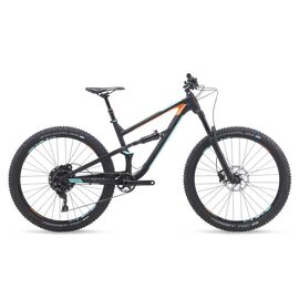 Двухподвесный велосипед Polygon SISKIU T8 29" 2019, Вариант УТ-00105705: Рама: 17" (Рост: 162.5-175 см), Цвет: черно-сине-оранжевый, изображение  - НаВелосипеде.рф