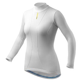 Велобелье нательное, женское MAVIC COLD RIDE LS TEE, белый, 2018, 377972, Вариант УТ-00113058: Размер: M/L, изображение  - НаВелосипеде.рф