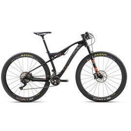 Двухподвесный велосипед Orbea OIZ 29" M30-XT, 2018, Вариант УТ-00113581: Рама: M (Высота: 728 мм) Цвет: черный/оранжевый, изображение  - НаВелосипеде.рф