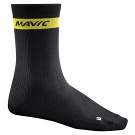 Велоноски Mavic Cosmic High Sock, Черный, 2019, 378994, Вариант УТ-00113086: Размер: 35/38, изображение  - НаВелосипеде.рф