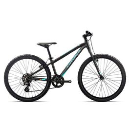 Подростковый велосипед Orbea MX Dirt 24" 2018, Вариант УТ-00113601: Рама: 24 (Рост: 135-155 см) Цвет: Черный/зеленый, изображение  - НаВелосипеде.рф
