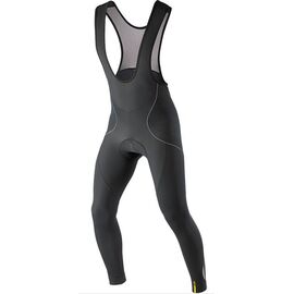 Велорейтузы с лямками MAVIC AKSIUM Thermo, черный, 2016, 377587, Вариант УТ-00113296: Размер: XL, изображение  - НаВелосипеде.рф