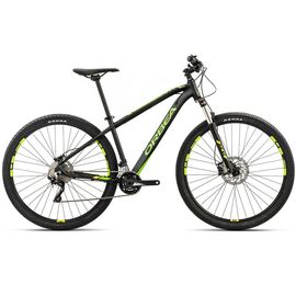Горный велосипед Orbea MX 27" 20, 2017, Вариант УТ-00113509: Рама: L (Рост: 170 — 180 см) Цвет: Черный/зеленый/желтый, изображение  - НаВелосипеде.рф